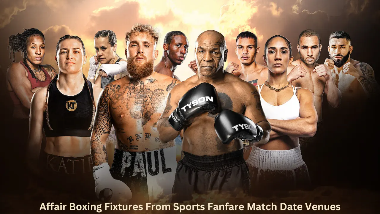 Affair Boxing Fixtures From Sports Fanfare