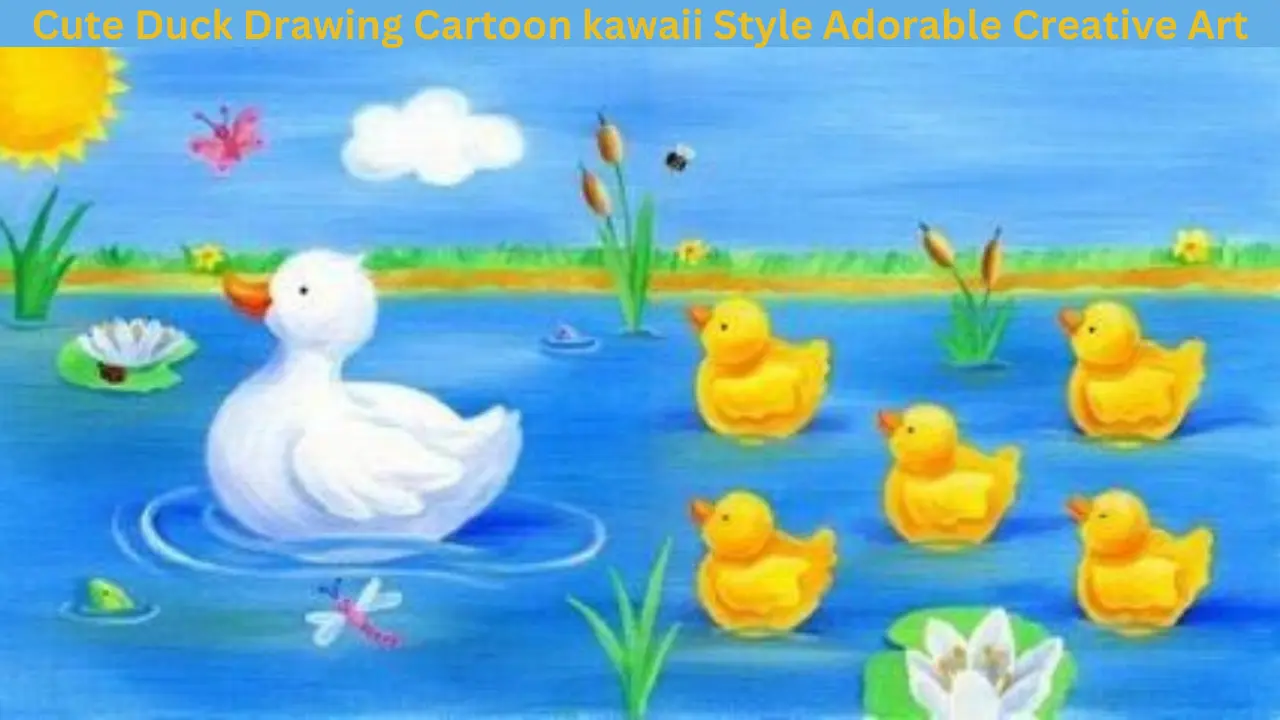 Cute Duck Drawing