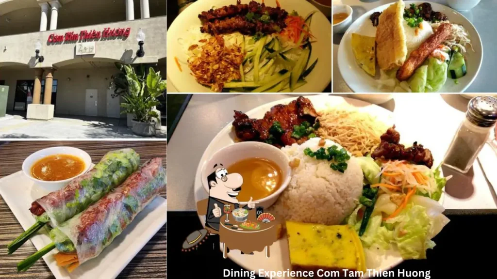 Dining Experience Com Tam Thien Huong