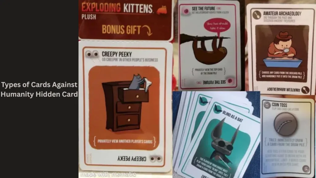 Types of Cards Against Humanity Hidden Card